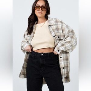 Princess Polly Plaid Shacket